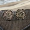 Threepenny Cufflinks (Thrift Plant) - Image 2