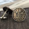 Threepenny Cufflinks (Thrift Plant)