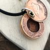 Farthing Swing Front Locket