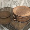 Bronze Penny Curiosity Pot (Leaf Textured)