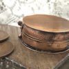 Bronze Penny Curiosity Pot (Leaf Textured) - Image 3