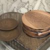 Bronze Penny Curiosity Pot (Leaf Textured) - Image 2