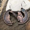 Wolf Linking Earrings