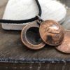Domed Farthing Swing Photo Locket)