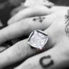 Chunky Punky Ring - .925 silver