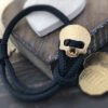 Black and Yellow Skull Bracelet